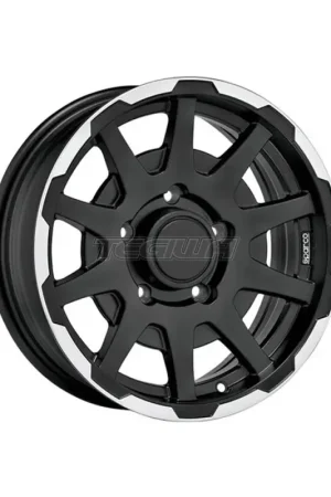 Big Sale SPARCO Sparco Dakar Alloy Wheel 16x5.5 ET0 5x139.7 Matt Black Polished