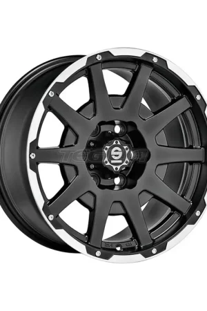 Buy Online SPARCO Sparco Dakar Alloy Wheel 17x8.5 ET25 5x120 Matt Black Polished