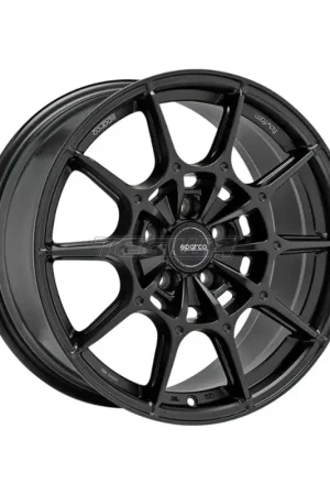 Clearance SPARCO Sparco FF2 Alloy Wheel 18x9 ET35 5x114.3 Matt Black 73mm CB
