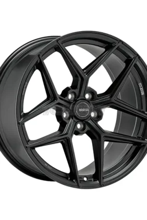 Direct From Factory SPARCO Sparco FF3 Alloy Wheel 19x8.5 ET44 5x112 Matt Black 73mm CB
