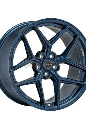 Deal SPARCO Sparco FF3 Alloy Wheel 19x9.5 ET20 5x112 Matt Blue 66.6mm CB