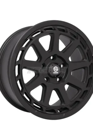 Worldwide Shipping SPARCO Sparco Gravel Alloy Wheel 17x8 ET45 5x108 Matt Black 73mm CB