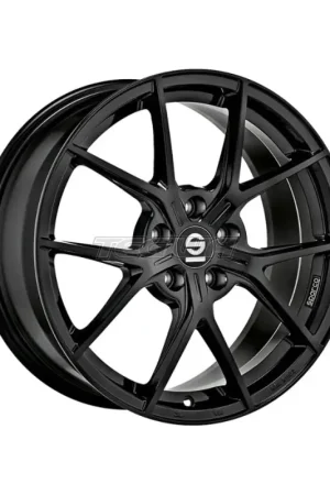 Bulk Order SPARCO Sparco Podio Alloy Wheel 18x8 ET45 5x120 Gloss Black 72.6mm CB
