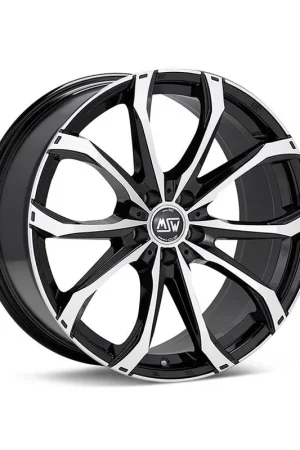 Best Choice MSW Urban Cross 48 Alloy Wheel 18x8 ET38 5x114.3 Gloss Black Full Poli