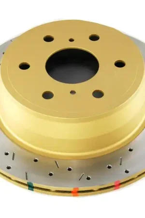 Hot Picks DBA 06-08 Chevrolet Silverado/GMC Sierra 4000 Series Drilled and Slotted Rear Rotor