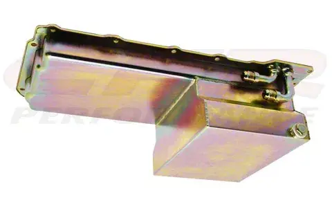 Editor’s Pick Chevy LS Oil Pan with 90-Degree -10AN Fittings; 7-Quart Capacity; Zinc