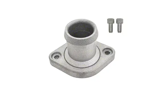 Aluminum Straight Water Neck Thermostat Housing; Natural Low Price