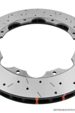 Holiday Sale DBA 09-11 Nissan GTR R-35 Front Drilled & Slotted T3 5000 Series Repla — PMD Premier Motoring Development