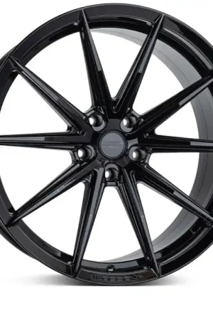 Vossen HFX-2 22x10.5 / 5x112 / ET25 / Deep Face / 66.5 - Gloss Black W — PMD Premier Motoring Development Fast Shipping