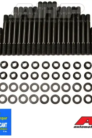 Limited Time ARP SB Chevy w/Pontiac Brodix Raised Head, Head Stud Kit — PMD Premier Motoring Development