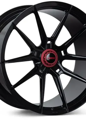 Vossen x Novitec NF10 21x9.5in - 5x114.3 BP - ET33 - Gloss Black Ferra — PMD Premier Motoring Development Special Offer