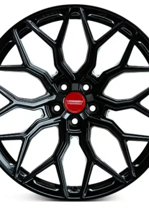Vossen HF-2 24x10 / 5x130 / ET15 / Deep Face / 84.1 - Gloss Black Whee — PMD Premier Motoring Development Don’t Miss Out