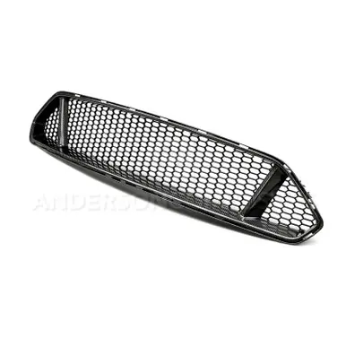 Anderson Composites 2018 Ford Mustang Type-GT Carbon Fiber Upper Grille - AC-FG18FDMU-GT Handmade