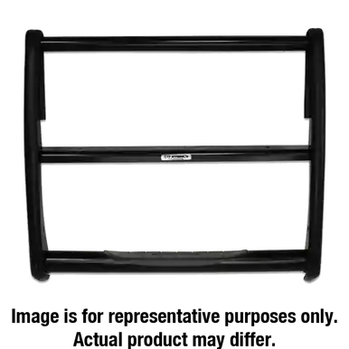 Final Sale Go Rhino 03-07 GMC Savanna Van 3000 Series StepGuard - Black (Center Grille Guard Only) - 3155B