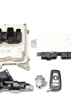 Sale BMW Ecu Dme / Cas4 Theft Locking Module / Lock Cylinder W/ Key