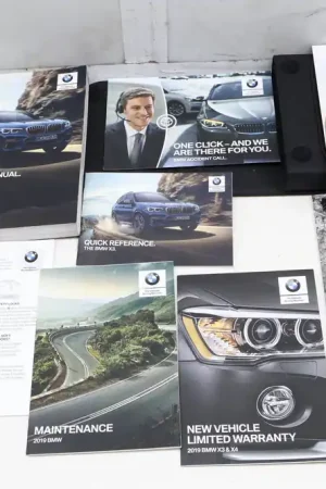 BMW 2019 Owners Manual (G01) (X3) 01402989843 New Arrival