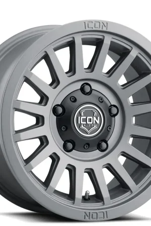 17" ICON Alloys Wheels Recon SLX Charcoal Off-Road Rims Exclusive