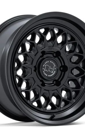 17" Black Rhino Wheels Graz BR034 Matte Black Off-Road Flow Formed Rims No Minimum Order