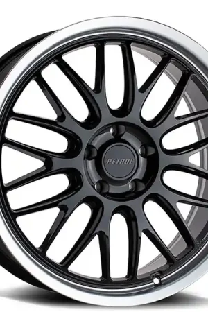18" Petrol Wheels P4C Gloss Black with Machined Lip Rims Hot Picks