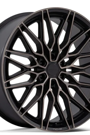 20" Niche Wheels NC278 Calabria 6 Matte Black Machined with Dark Tint Rims Free Delivery