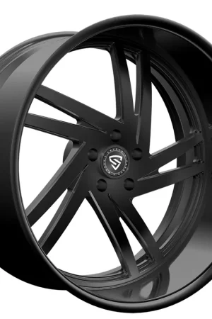 26" Snyper Forged Wheels Torino Full Black Monoblock Forged Rims Bulk Order