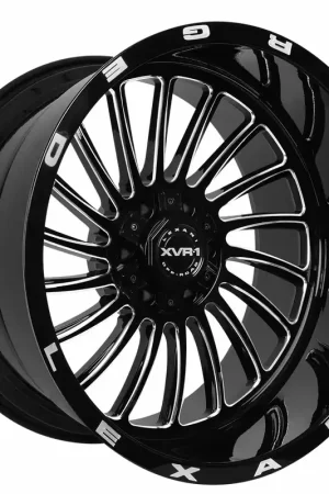 22" Lexani Off-Road Forged Wheels Uno Custom Gloss Black with Milled Window Rims Exclusive Offer