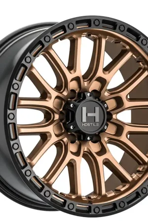18" Hostile Wheels H135 Ridgecrest Bronze Off-Road Rims Affordable