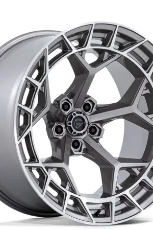 17" Fuel Wheels FC873 Charger Platinum 5-Lug Off-Road Rims Best Choice