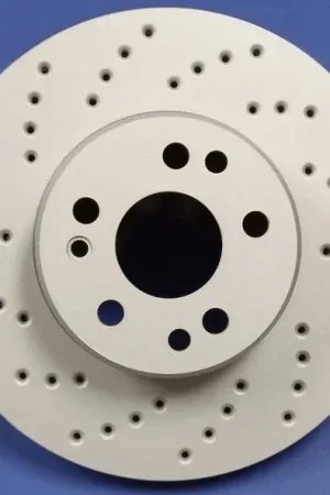 Exclusive Chrysler LeBaron SP Performance Cross Drilled Vented Front Rotors - C53-29