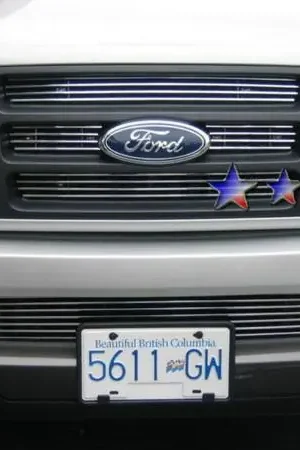 Ford F150 APS Billet Grille - Bar Style - Upper - Stainless Steel - F65726S Popular