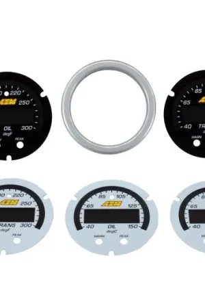 AEM X-Series Temperature Gauge Accessory Kit — PMD Premier Motoring Development Next Day Delivery