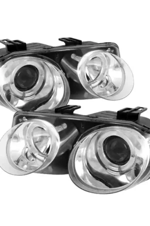 Spyder Acura Integra 98-01 Projector Headlights LED Halo -Chrome High— PMD Premier Motoring Development Final Sale
