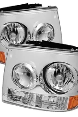 Spyder Chevy Silverado 1500 99-02 ( Not Fit HD Model)LED Crystal Headl — PMD Premier Motoring Development Viral