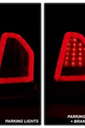 Modern Spyder 05-07 Chrysler 3000C Version 2 Light Bar LED Tail Lights - Red— PMD Premier Motoring Development