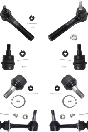 10pc Front Upper Control Arms Ball Joints Sway Bar Links Suspension Kit Brand New