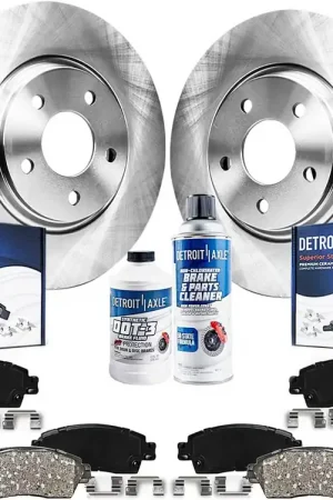 10pc Front & Rear Disc Rotors and Ceramic Brake Pads Kit Low Price