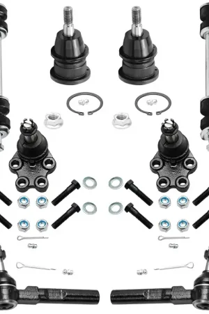 12pc Front Ball Joints Sway Bar Links Tie Rods Suspension Kit Trusted Brand