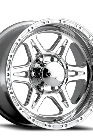 In Demand Raceline 886 Renegade Wheel 17x9 6x135 Polished 6mm - FREE T-SHIRT INCLUDED!