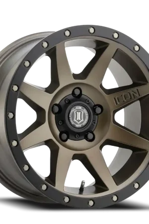 Icon Alloys Rebound Wheel 17x8.5 5x127 Bronze 6mm Clearance