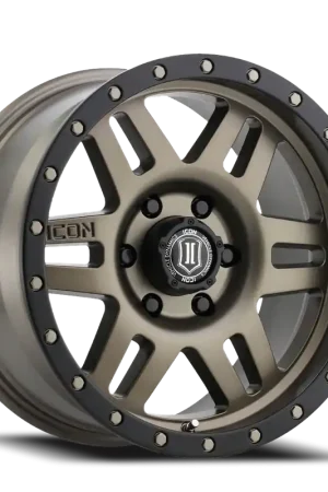 Icon Alloys Six Speed Wheel 17x8.5 6x135 Bronze 6mm Clearance