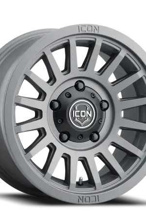 Icon Alloys Recon Slx Wheel 17x8.5 5x114.3 Charcoal 0mm Authentic