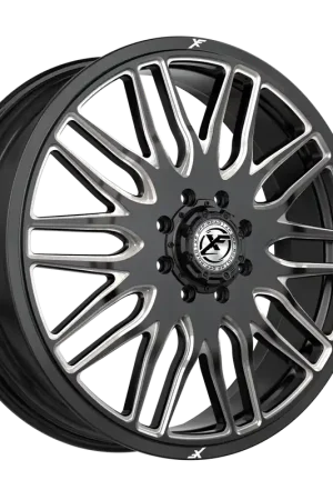 Affordable Xf Off-Road Xf-240 Dually Wheel 20x8.25 8x165.1 Gloss Black & Milled 110mm