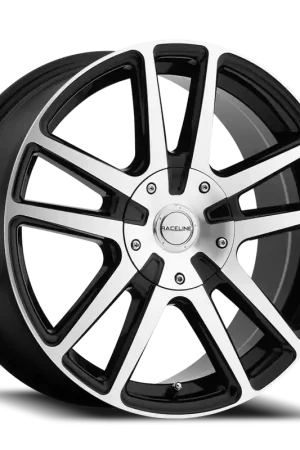 Wholesale Raceline 145M Encore Bmf Wheel 18x8 5x100 & 5x114.3 Black Machined 40mm - FREE T-SHIRT INCLUDED!