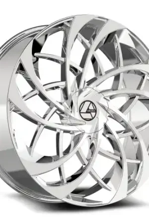 Azara Aza-540 Wheel 24x9 5x115 & 5x120 Nano Chrome 15mm Price Drop