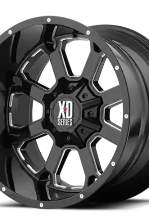 Discount Xd Xd825 Buck 25 Wheel 20x9 8x170 Gloss Black Milled 0mm