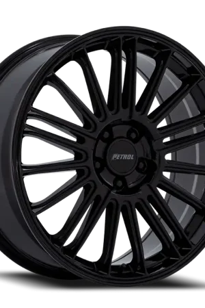 Budget Petrol Pe001 P1D Wheel 19x8 5x114.3 Gloss Black 40mm