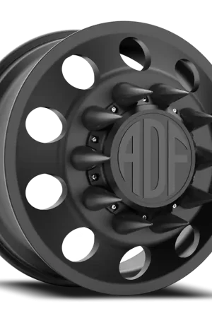 New Arrival Adf Classic Dually Wheel 24x8.25 10x225 Satin Black 144mm - MINIMUM PURCHASE OF 4 - FREE T-SHIRT INCLUDED!
