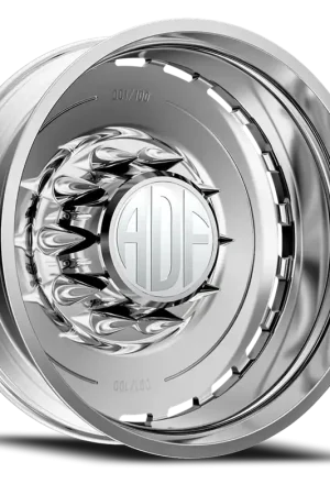 Professional Grade Adf Ltd Dually Wheel 26x8.25 8x200 Polished -156mm - MINIMUM PURCHASE OF 4 - FREE T-SHIRT INCLUDED!