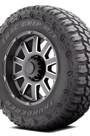 Worldwide Shipping Thunderer Trac Grip M/T Tire 33x12.50R22LT 114Q - FREE ROAD HAZARD!