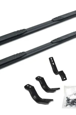 Go Rhino 104403580T 4" 1000 Series SideSteps Kit 80" Black For Colorado Flash Sale